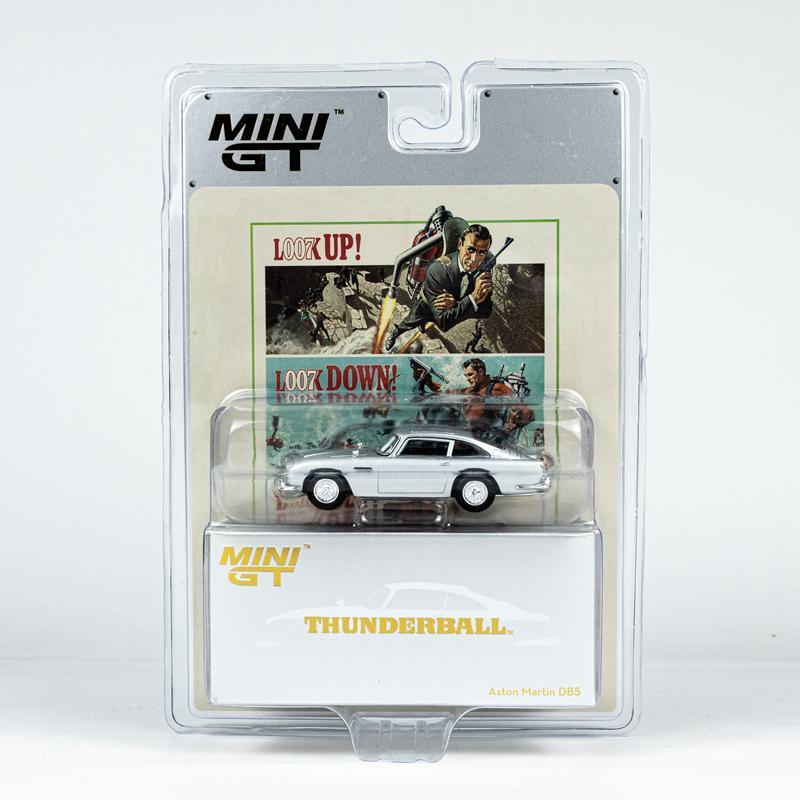 MINIGT 1: 64 Aston Martin DB5 007 Mẫu xe hợp kim Aston Martin Thành phẩm