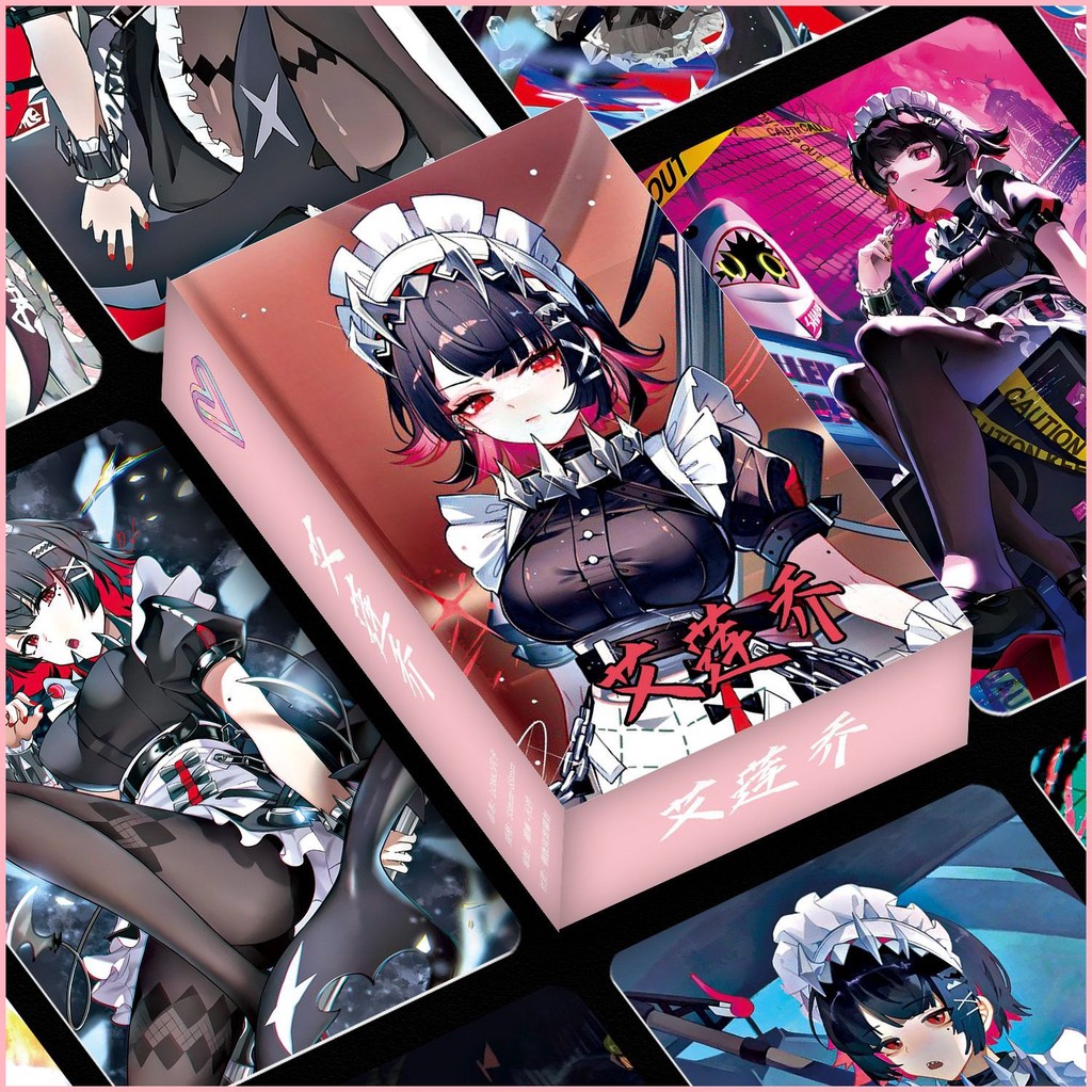 [GUYN] Thẻ LOMO Ellen Joe (55 tờ) Ellen Joe Zero Hàng hóa đóng hộp Thẻ nhỏ 10cm Laser hai mặt có giá