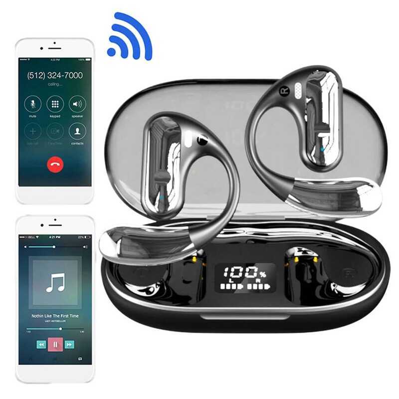 144 Langges AI Translator Earbuds Bluetooth-Tương thích 5.3 Tai nghe dịch thuật thời gian thực Không