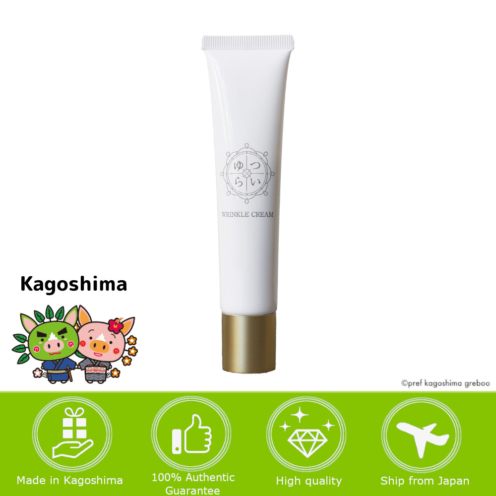 Japan [KAGOSHIMA] KAWAUCHI HONPO - Koji Cosmetics - Yutsurai Wrinkle Cream 30g