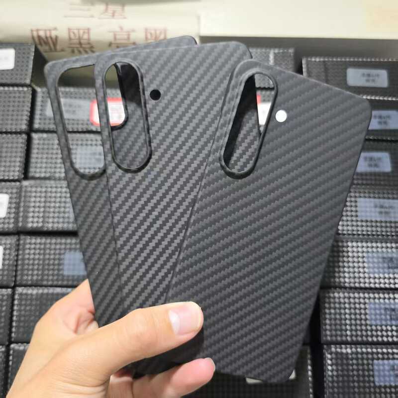 Thích hợp cho Samsung S25 / S25plus / S25Ultra Kevlar Vỏ điện thoại sợi Carbon hạt dày siêu mỏng