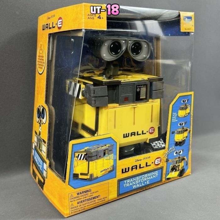 Robot Wall-E Eva Wall-E Robot Biến Hình Wall-E Robot Di Chuyển Được Đồ Chơi Trẻ Em Vật Trang Trí Qu