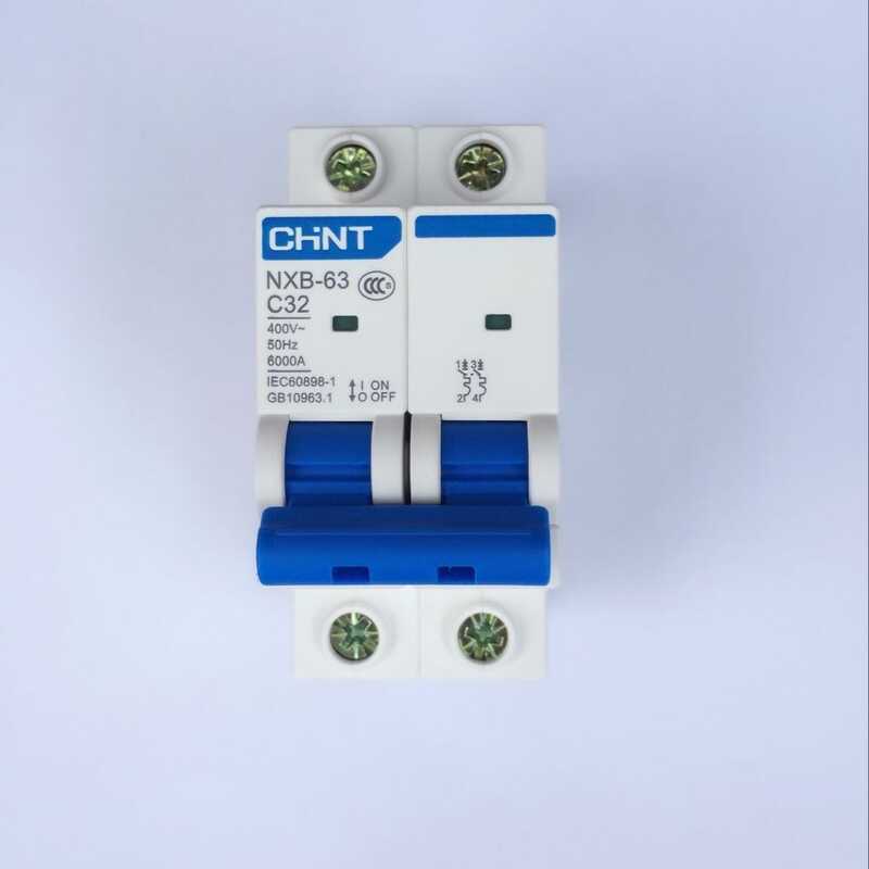 Bộ ngắt mạch nhỏ Zhengtai NXB-2P C32A 10A 2P C10A 16A 20A 32A