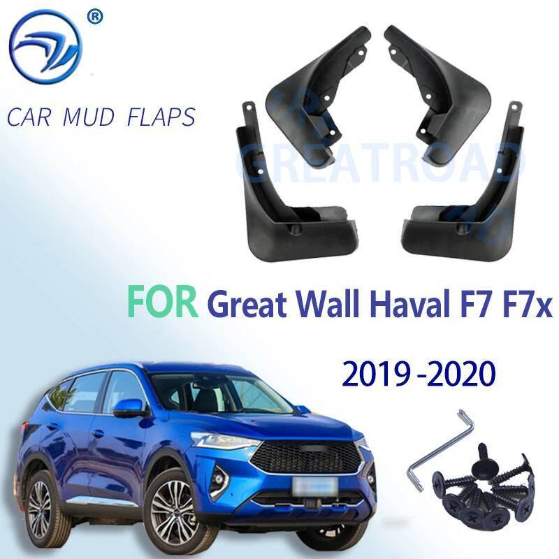 FENDER Chắn Bùn Ô Tô Cho Tường Lớn Haval F7 F7x 2019 2020 Chắn Bùn Bắn Vệ Binh Chắn Bùn Phụ Kiện