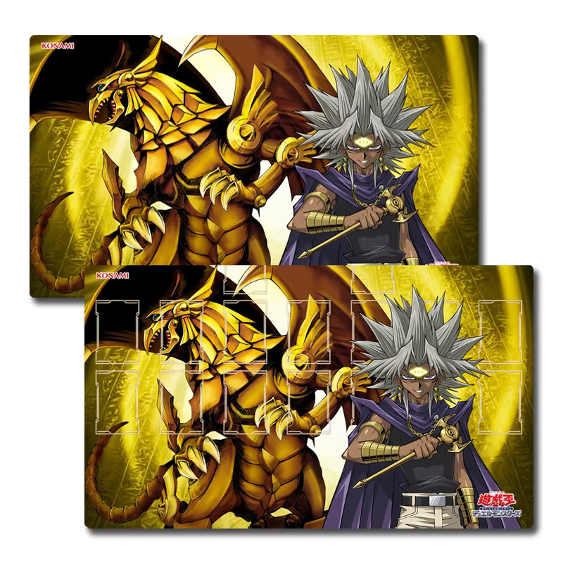 Yugioh Con rồng có cánh của Ra & Marik Ishtar TCG Playmat