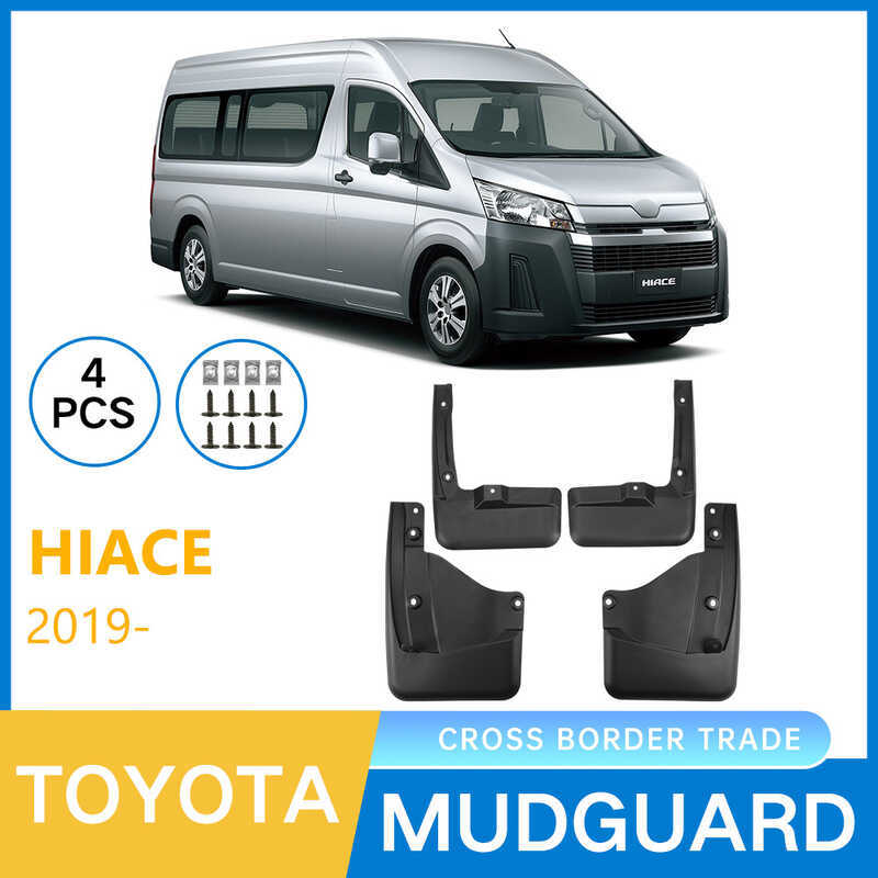 Ngoại Thương Thích Hợp Cho Xe Toyota Hiace Hiace 2019-2025 Xe Phía Trước Phía Sau Lốp Mềm Chắn Bùn D