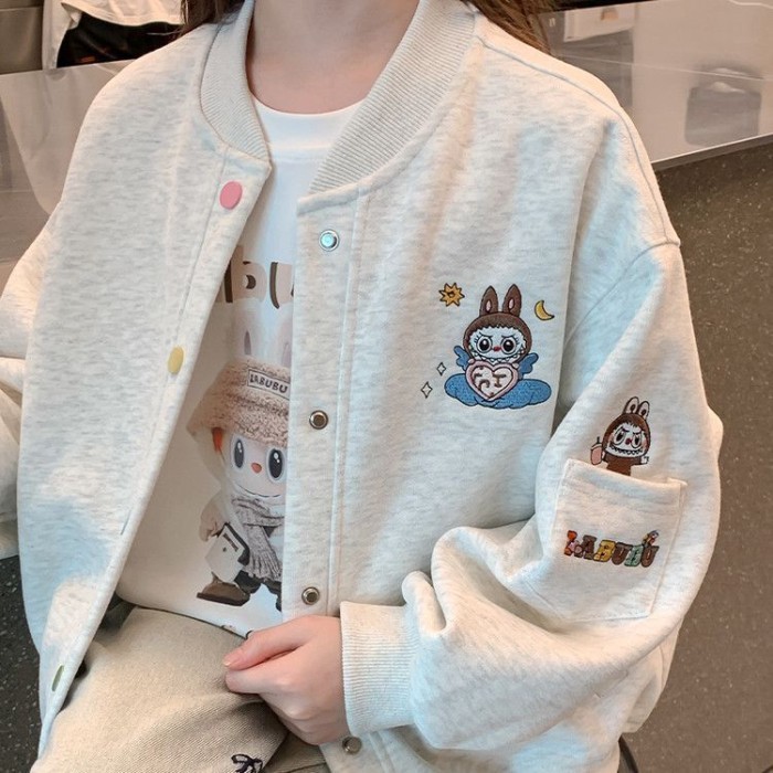 Girls' Jackets New Style Children's Wear Early Autumn Tops Big Children's Wear Girls' Baseball U