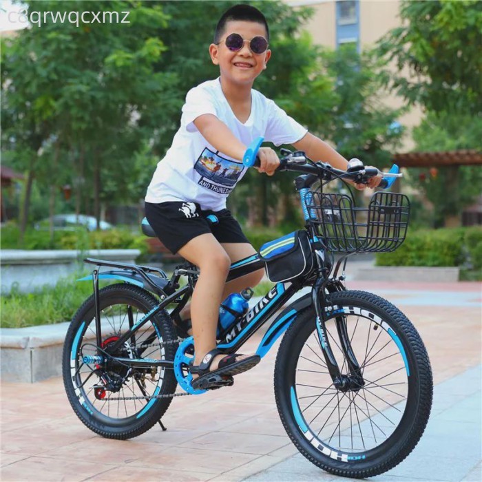 Xe đạp trẻ em giảm xóc xe đạp leo núi 18 inch 20 inch 22 inch 24 inch 6-15 tuổi Xe đạp học sinh nam