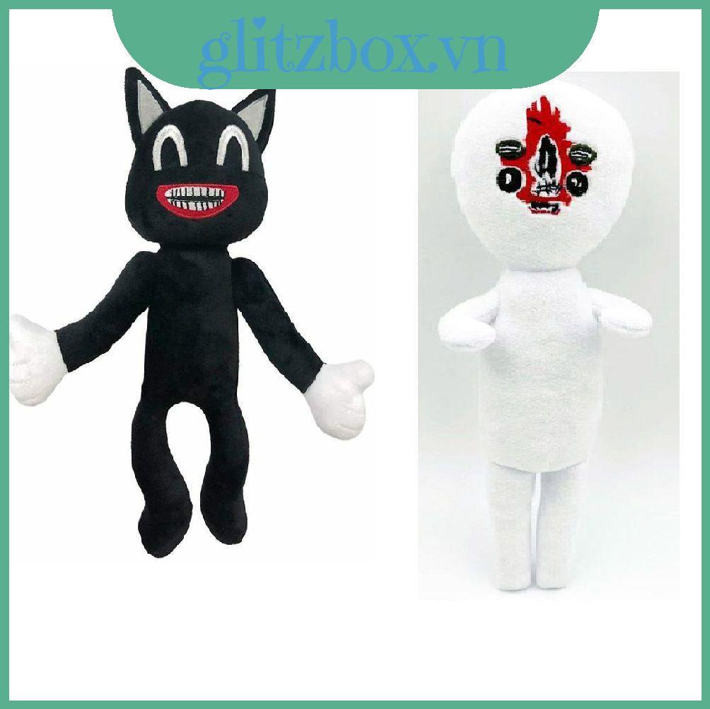 Set 2 đồ chơi nhồi bông Hình Mèo Đen Scp 173