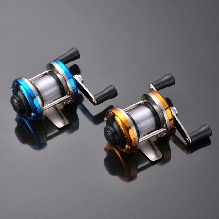 Hàng sẵn có Tất cả kim loại Ice Fishing Reel Raft Fishing Reel Micro-Lead Sea Rod Sea Rod Fishing Re