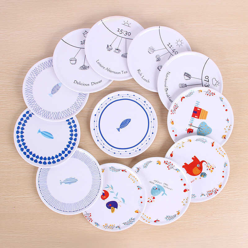 Melamine Giả Sứ Cách Nhiệt Miếng Lót Bàn Nhà Bếp Chịu Nhiệt Chịu Nhiệt Chịu