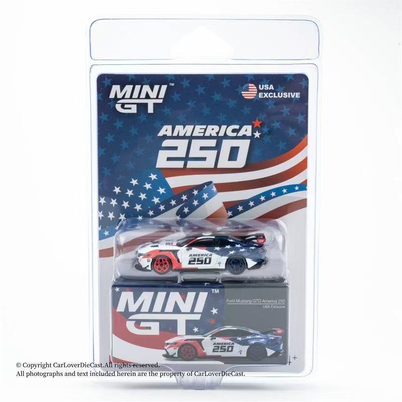 MINIGT 1301 Ford Ford Mustang GTD America 250 Mẫu xe hợp kim 1: 64