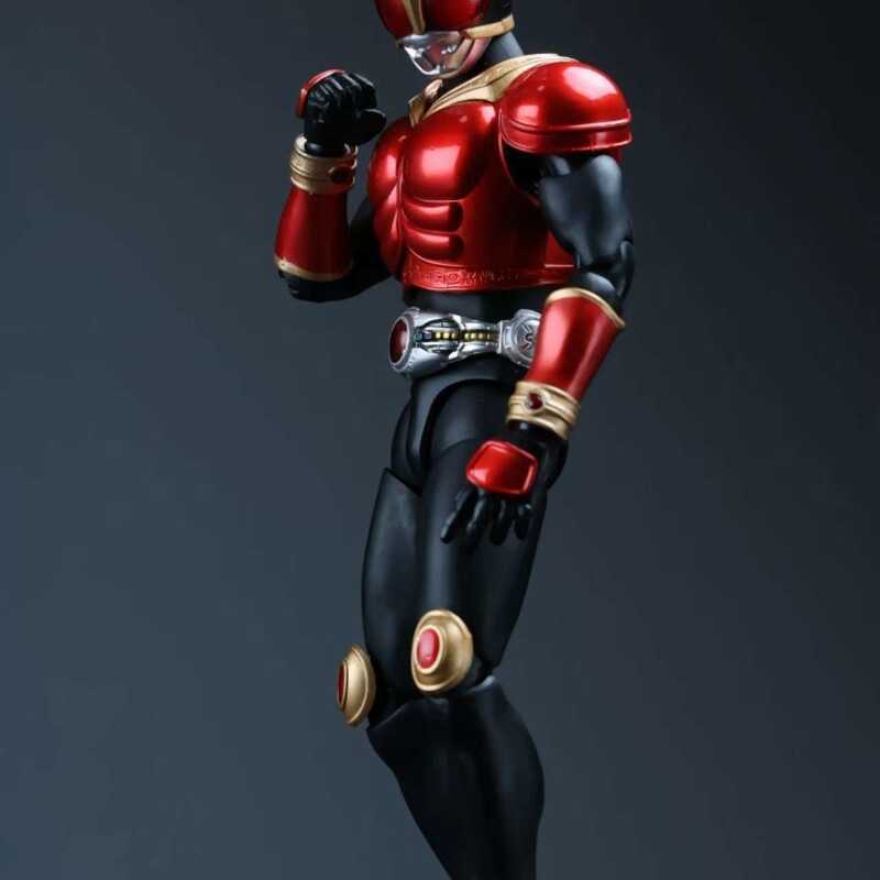 Mô hình điêu khắc xương thật KO kỷ niệm 50 năm nội địa, kèm đế, Kamen Rider Red Gold Ultimate Kuuga 