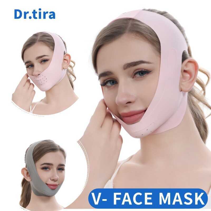 Băng nâng cơ mặt V-line, dây đeo định hình V-line, mặt nạ hai lớp săn chắc, không nâng cơ