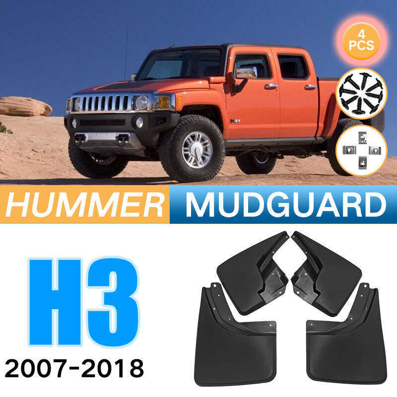 Thích hợp cho Hummer Hummer H3 27-2018 Chắn Bùn Ngoại Thương Lốp Xe Chắn Bùn Piwa