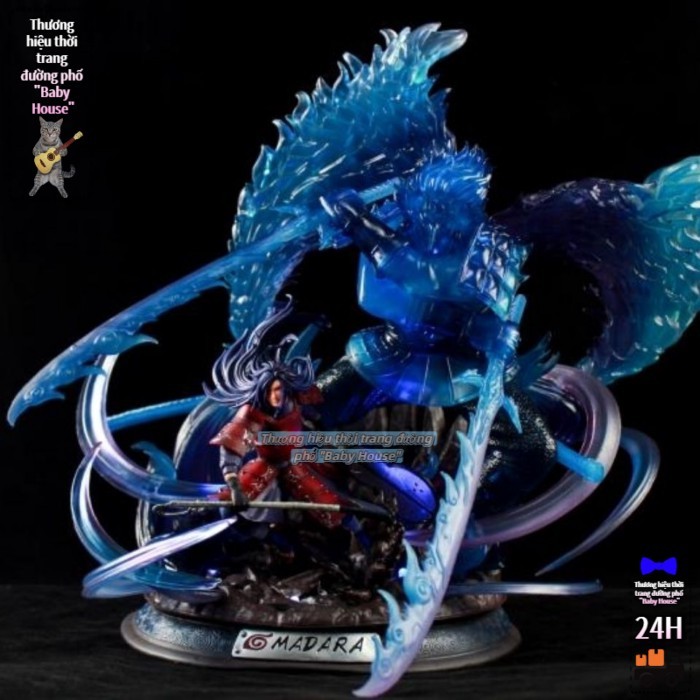 Naruto GK Susanoo Sasuke Madara hình siêu lớn mô hình máy tính để bàn đồ trang trí