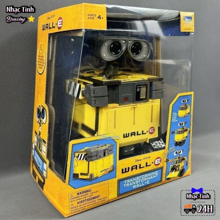 Robot Wall-E Eva Wall-E Robot Biến Hình Wall-E Robot Di Chuyển Được Đồ Chơi Trẻ Em Vật Trang Trí Qu