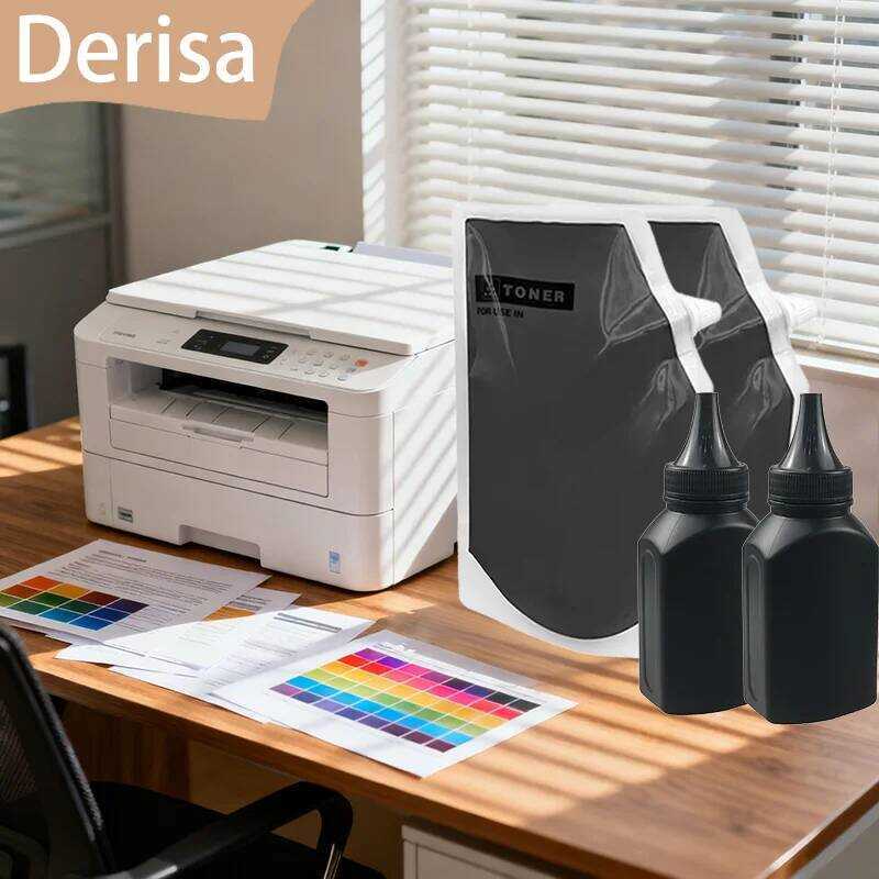 Bột mực nạp lại màu đen Tương thích với Xerox Phaser B210 B210DNI WorkCentre B205 B215 B205NI B215DN