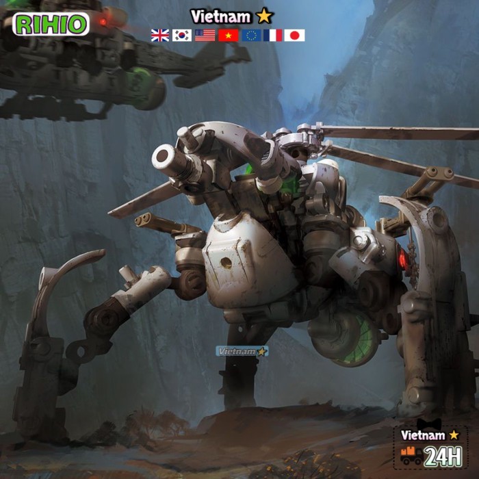 Vô Cực Series Đồ Chơi Tỉ Lệ 1:60 MM010 Chuồn Chuồn Trực Thăng Biến Hình Mecha Mô Hình