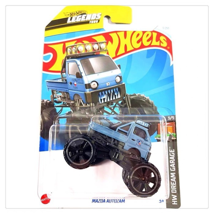 Hot Wheels Hot Xe thể thao nhỏ Xe hợp kim Xe chân lớn MAZDA Pickup MAZDA AUTOZAM No. 1