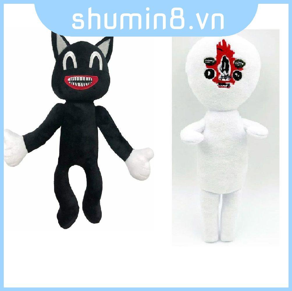 Set 2 đồ chơi nhồi bông Hình Mèo Đen Scp 173