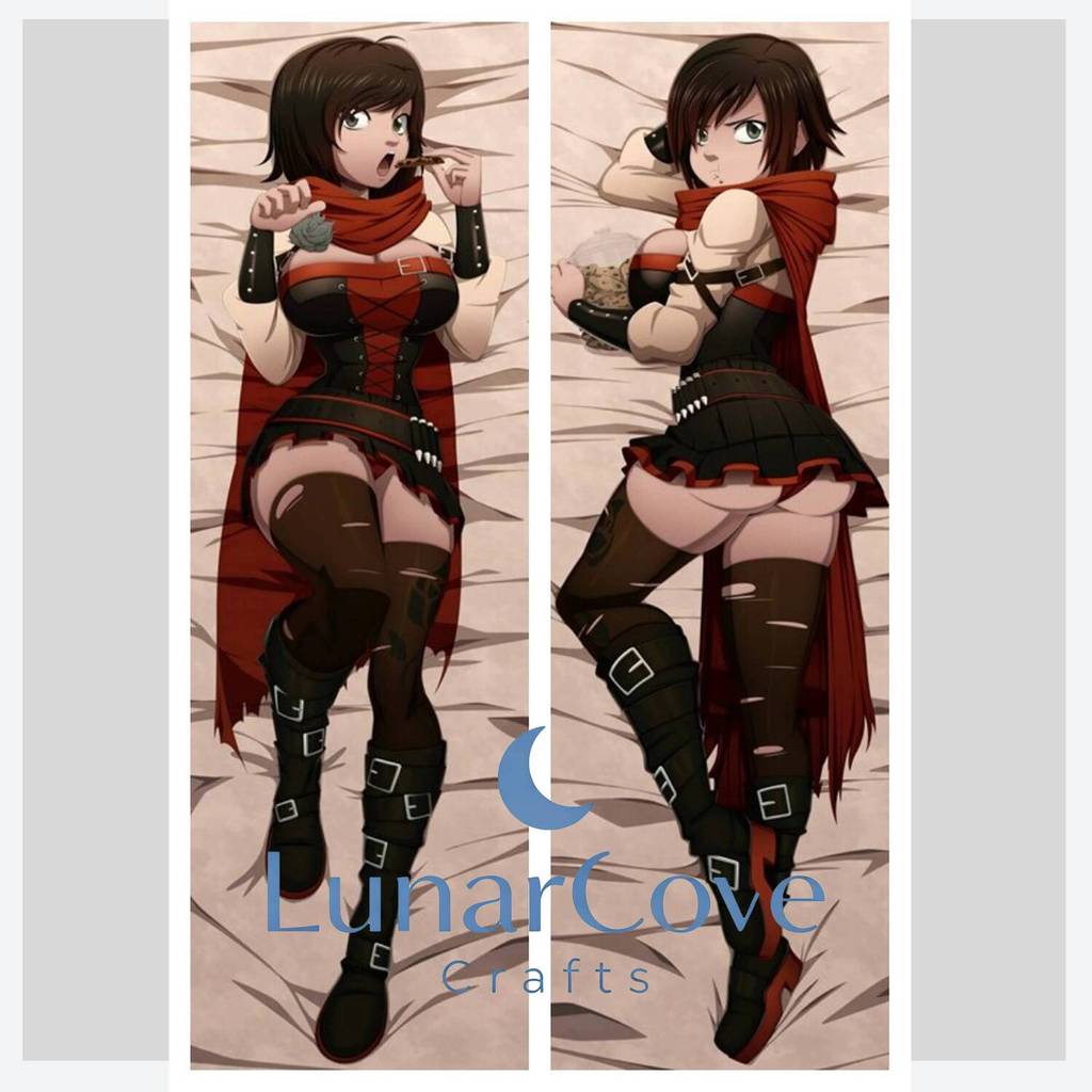 SFW Tóc Ngắn Màu Đỏ Khăn Anime Cô Gái 120-180cm Anime Dakimakura Gối Hai Mặt In Ôm Thân Gối