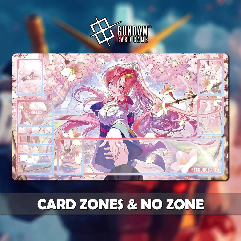 Thảm chơi Gundam TCG kỷ niệm đầu tiên Lacus Clyne - Thảm trải bàn