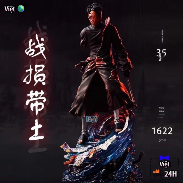 Trận Chiến Bị Hư Hại Obito Quá Khổ Naruto Hình Một Fei Obito Dạ Quang Mẫu Tượng Tặng