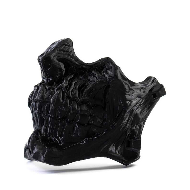 Mặt nạ Samurai Nhật Bản Akara Nửa Mặt Ma Mặt cospy Ninja Mặt nạ Opera Sân khấu Dress Up