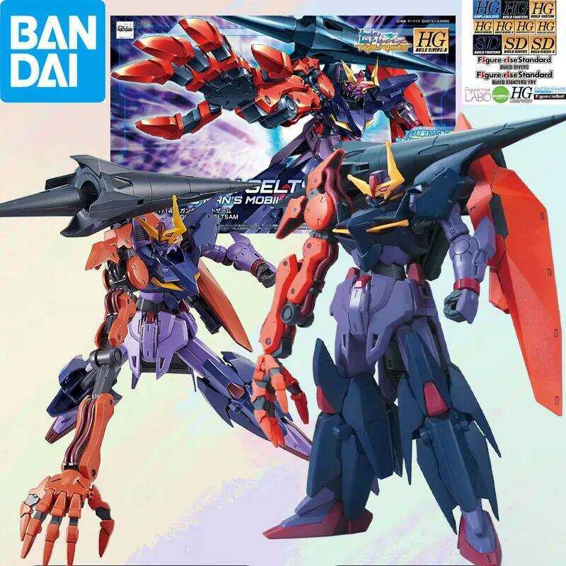 Bandai MODEL KIT HG 1/144 GUNDAM SELTSAM Anime Action Figure Assembly Toys Model Gifts For boys