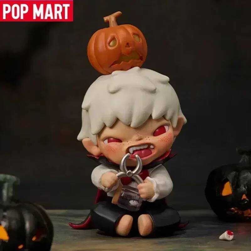 POP MART Hirono Monster Is Carnival Series Kawaii Anime Blind Box Action Figure Surprise Mystery Dol