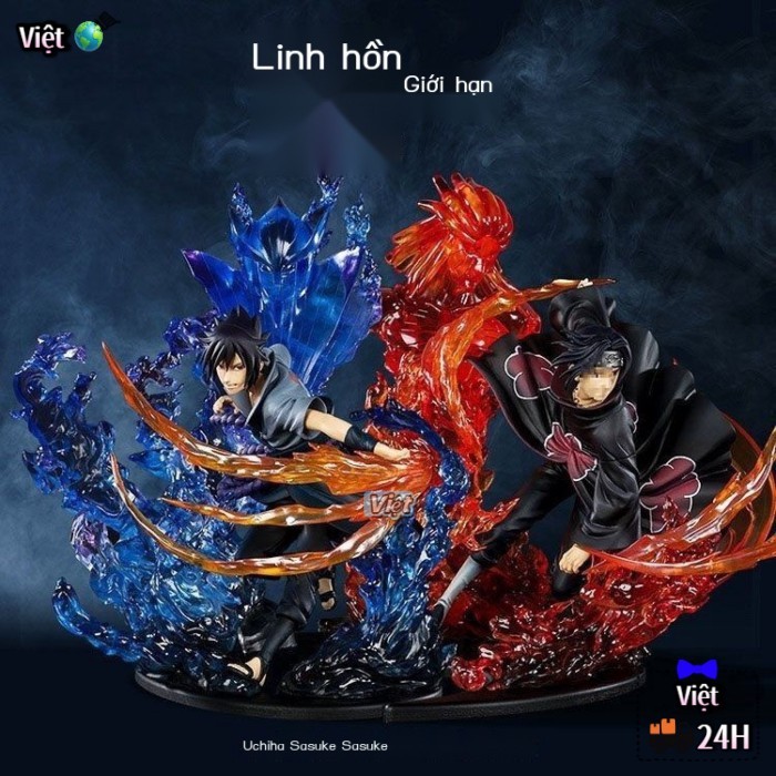 Naruto Hình Chín Đuôi Naruto Susanoo Sasuke Sasuke Itachi Madara Obito Kakashi Mô Hình Đồ Trang Trí