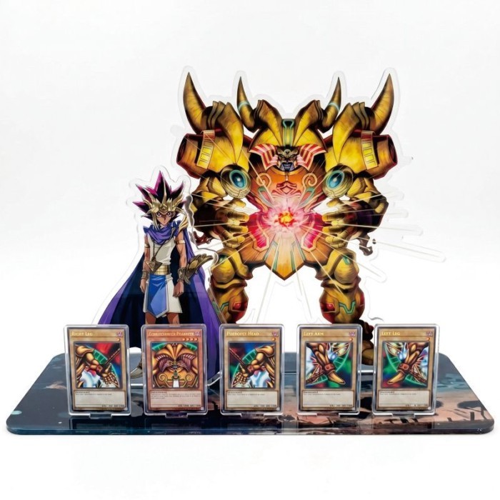Yu Gi Oh Atem Acrylic Stand Exodia The Forbidden One Desktop Display Anime Sưu Tập Trang Trí
