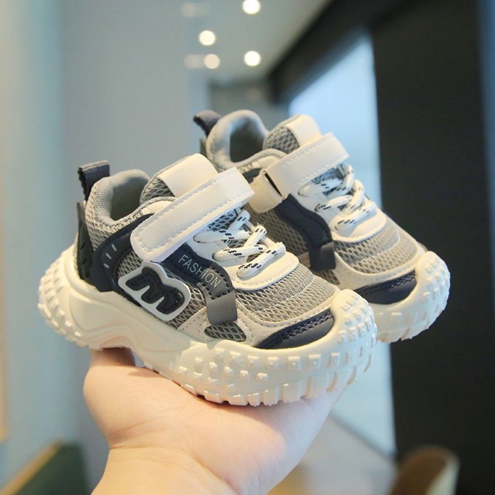 Children's Shoes Men's Breathable Mesh Shoes Spring And Autumn 1-5 Years Old 3 Comfortable Gi