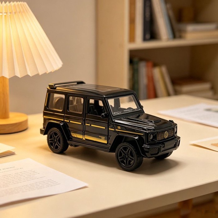 Nga đặt hàng đuôi hàng BRABUS g800 hợp kim xe mô hình bộ sưu tập đồ trang trí quà tặng