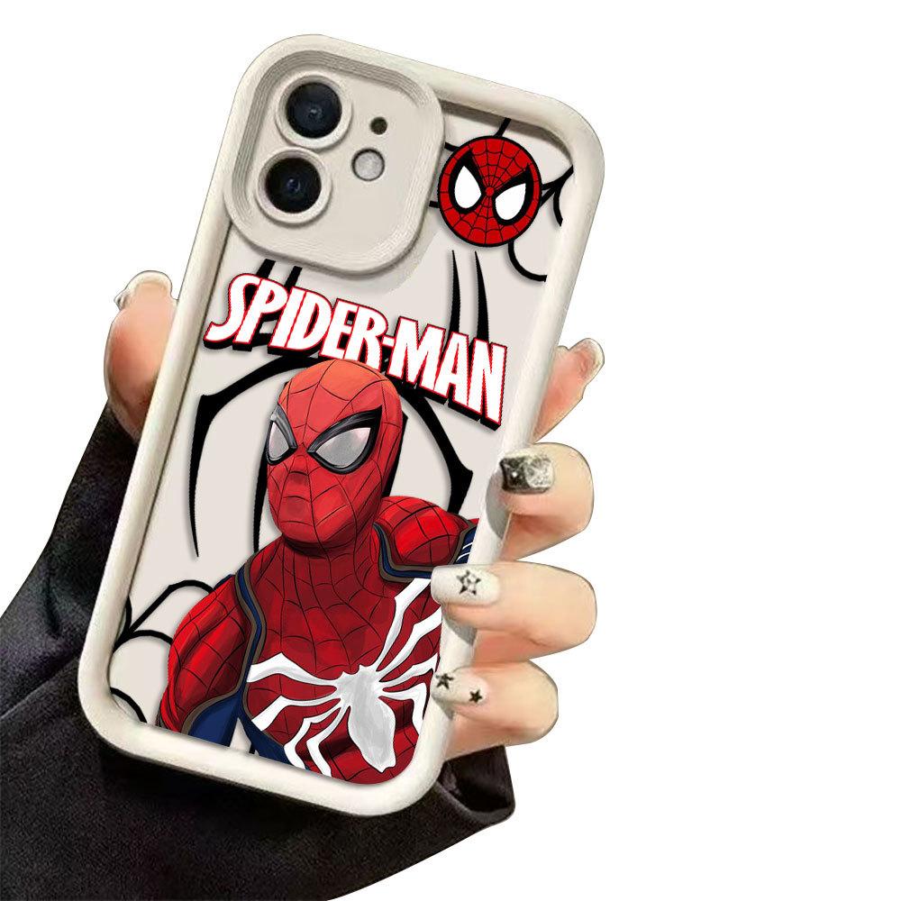 Ốp điện thoại hình ảnh tùy chỉnh Marvel Spider SpiderMan cho Samsung Galaxy F06 S20 S21 S22 S23 S24 