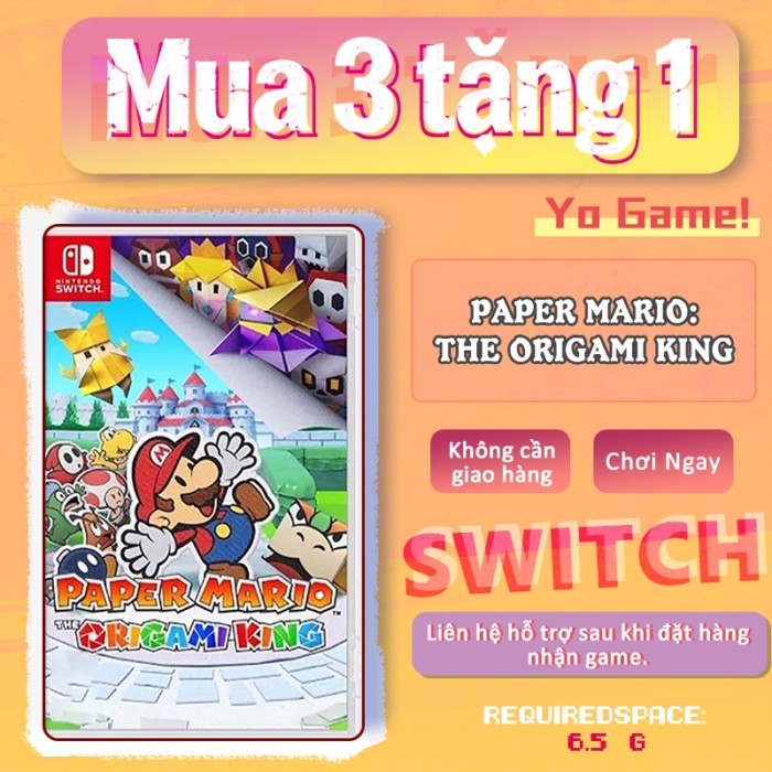 Paper Mario: The Origami King Nintendo Switch