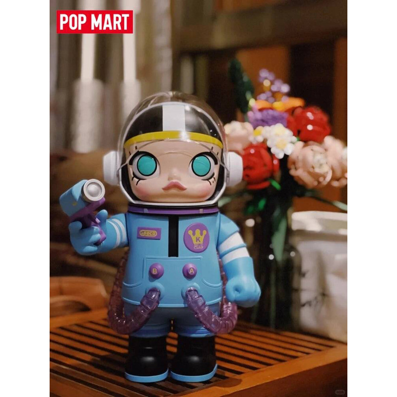 POPMART MEGA SPACE MOLLY 400% "SPACE" Collection (A-Z) "B" Blueberry Space Sweet and Cool Aesthetics