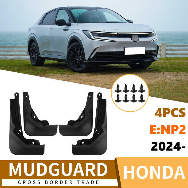 Thích hợp cho Honda Jipai e: NP2 2024 Xe Phía Trước Phía Sau Lốp Chắn Bùn Ngoại Thương Sửa Đổi Chắn 