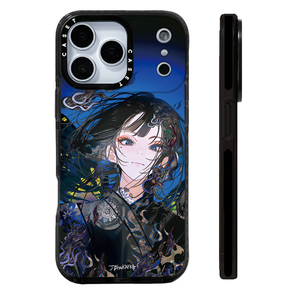 Ốp Lưng Minh Họa Azure Reverie Tương Thích Cho IPhone 11 13 14 15 16 17 Pro Max 12 13 Mini Cover X X