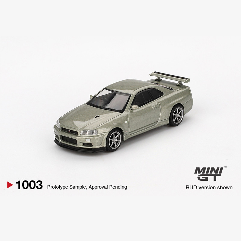 MINIGT 1: 64 Skyline Skyline GTR R34V Spec II Xe Hợp Kim Mẫu Thành Phẩm