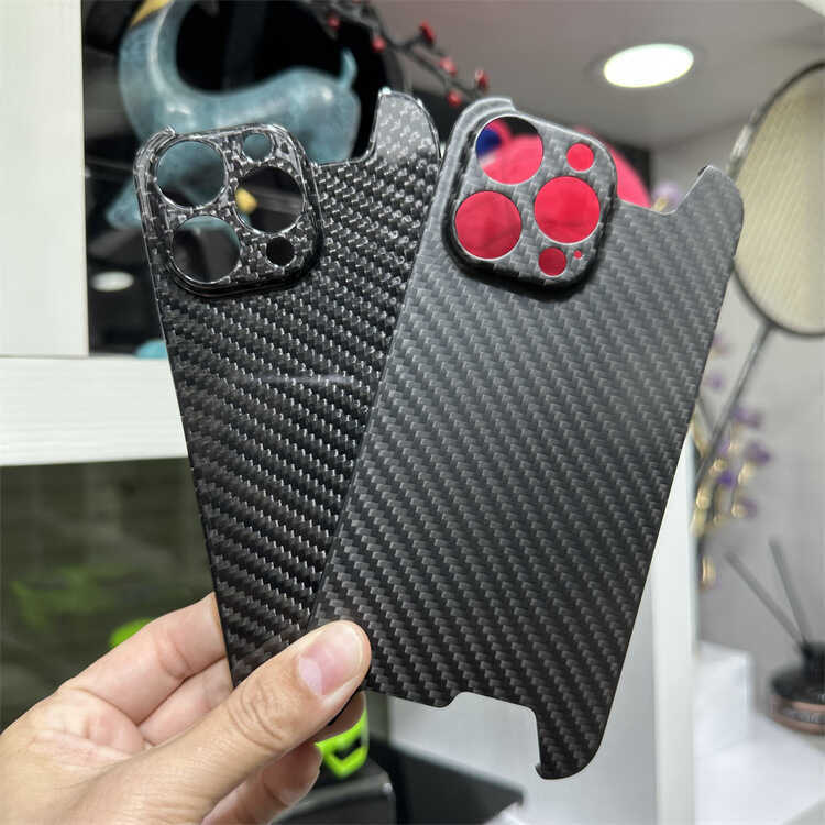 Thích hợp cho Apple 14pro, 14promax 3k Twill Fiber Carbon Glossy Matte Precision Hole Phone Case