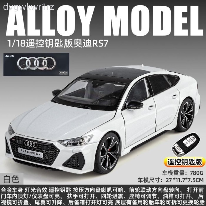 [ HOT Sale ] 1:18 Audi RS7 Xe Mô Hình Đồ Chơi Điều Khiển Từ Xa Xe Ô Tô Hợp Kim Mô Hình Đồ Trang Trí
