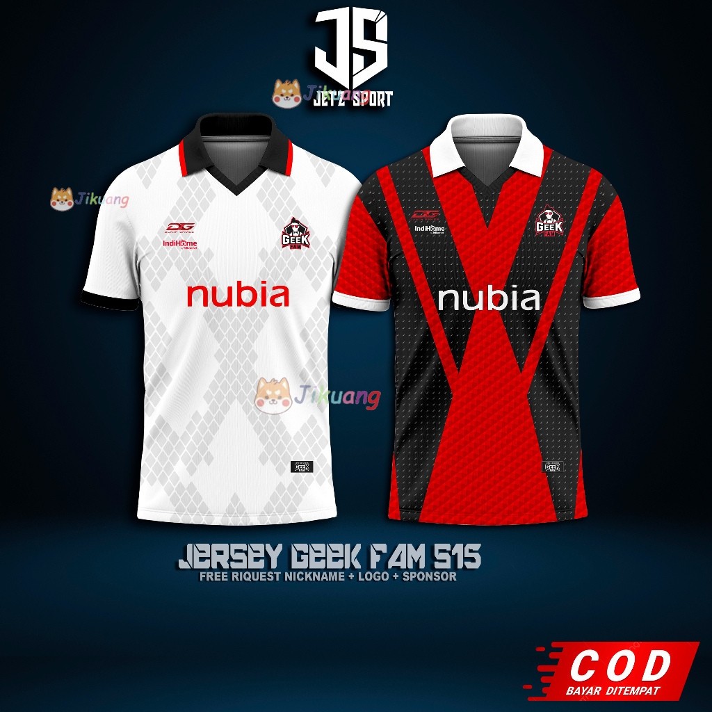 GEEK FAM ESPORT S15 HOME AWAY JERSEY MỚI NHẤT 2026 MIỄN PHÍ NICKNAME
