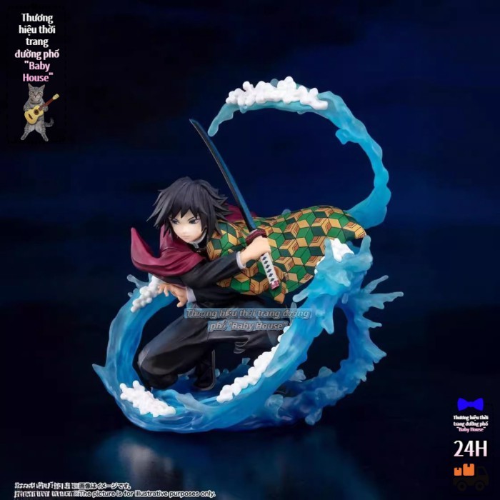 Animation Peripherals Demon Slayer ZERO Tomioka Giyuu Breath Of Water Model Boxed Figure