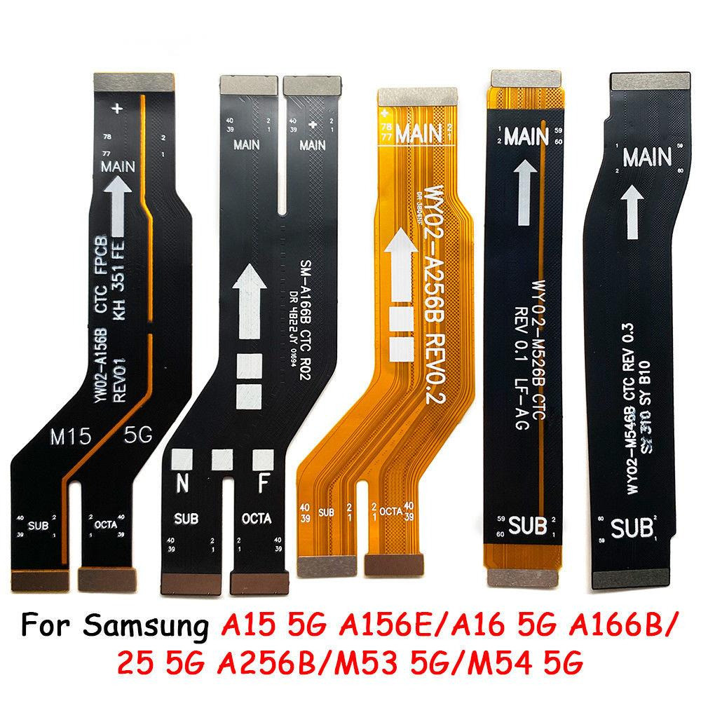 Mới Chính Ban Dành Cho Samsung Galaxy A15 A16 A25 M53 5G A156E A166B A256B Bo Mạch Chủ Mainboard Cáp