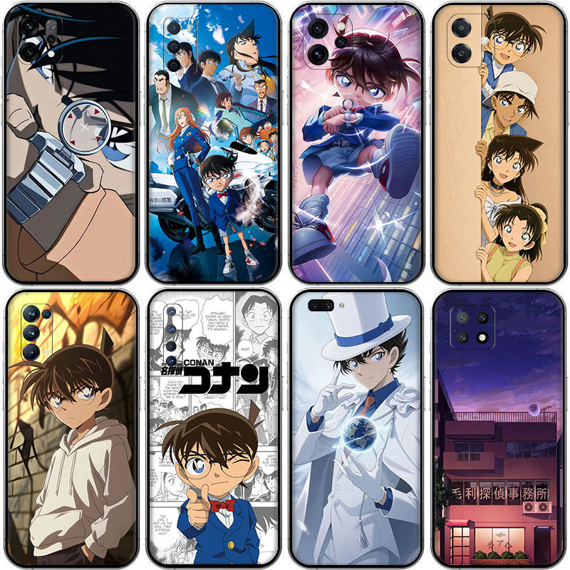Họa tiết Anime Thám Tử Lừng Danh Conan  NL-3 cho OPPO F5 A73 F7 F9 F11 F17 F25 F19 Pro Plus A7X A9 A
