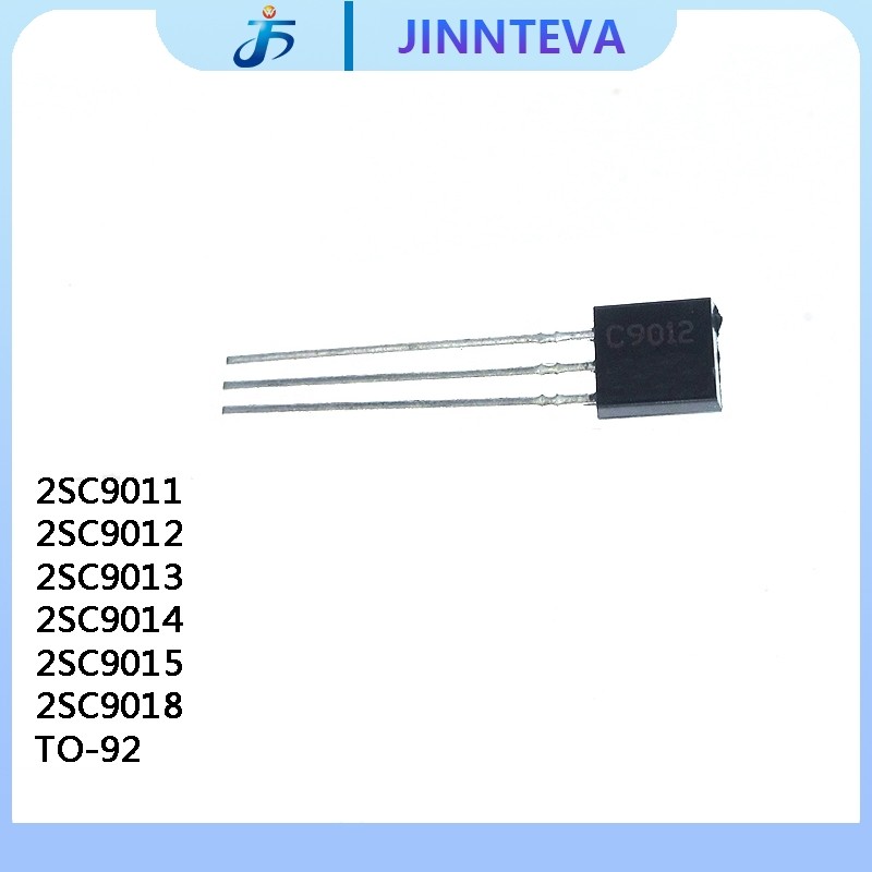 100 Chiếc 2SC9011 C9011 2SC9012 C9012 2SC9013 C9013 2SC9014 C9014 2SC9015 C9015 2SC9018 C9018 TO-92 