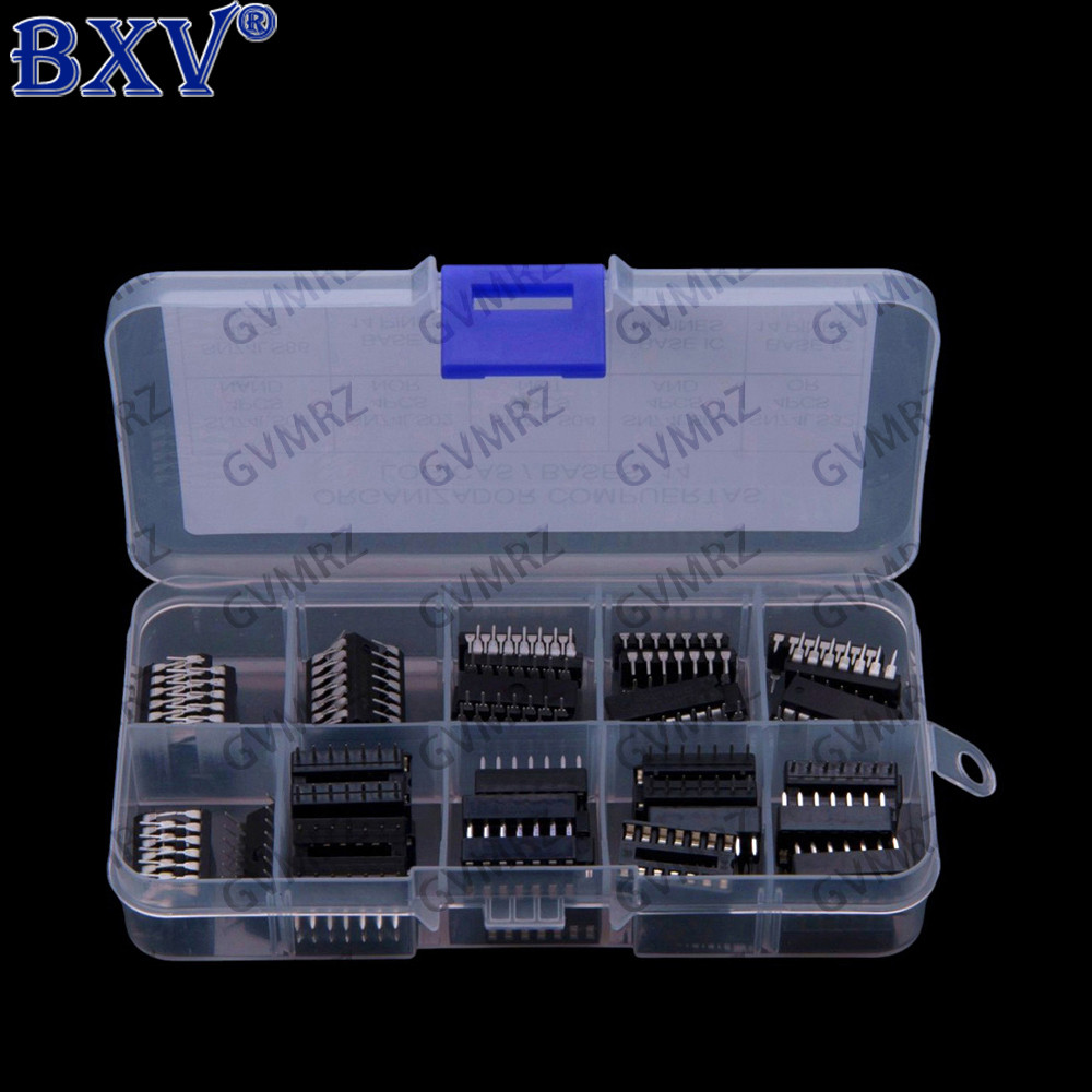 Bộ IC cổng Logic 48 CÁI 74LS - Hỗn hợp 6 giá trị (74LS00, 74LS02, 74LS04, 74LS08, 74LS32, 74LS86) Hộ