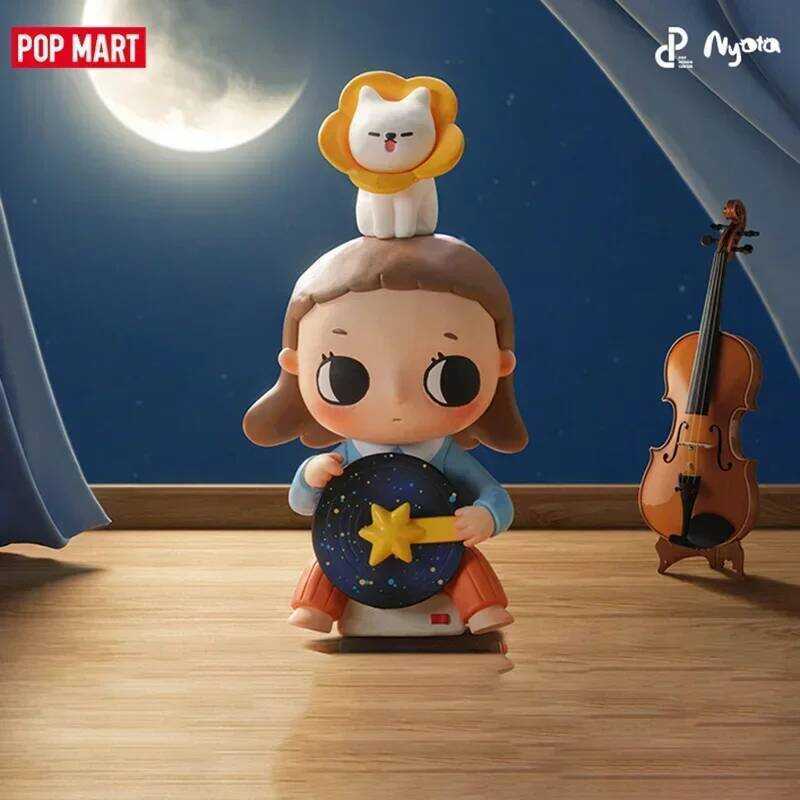 POP MART Nyota We Are All Stars Series Blind Mystery Box Toys Kawaii Ornaments Figurines Home Decor 